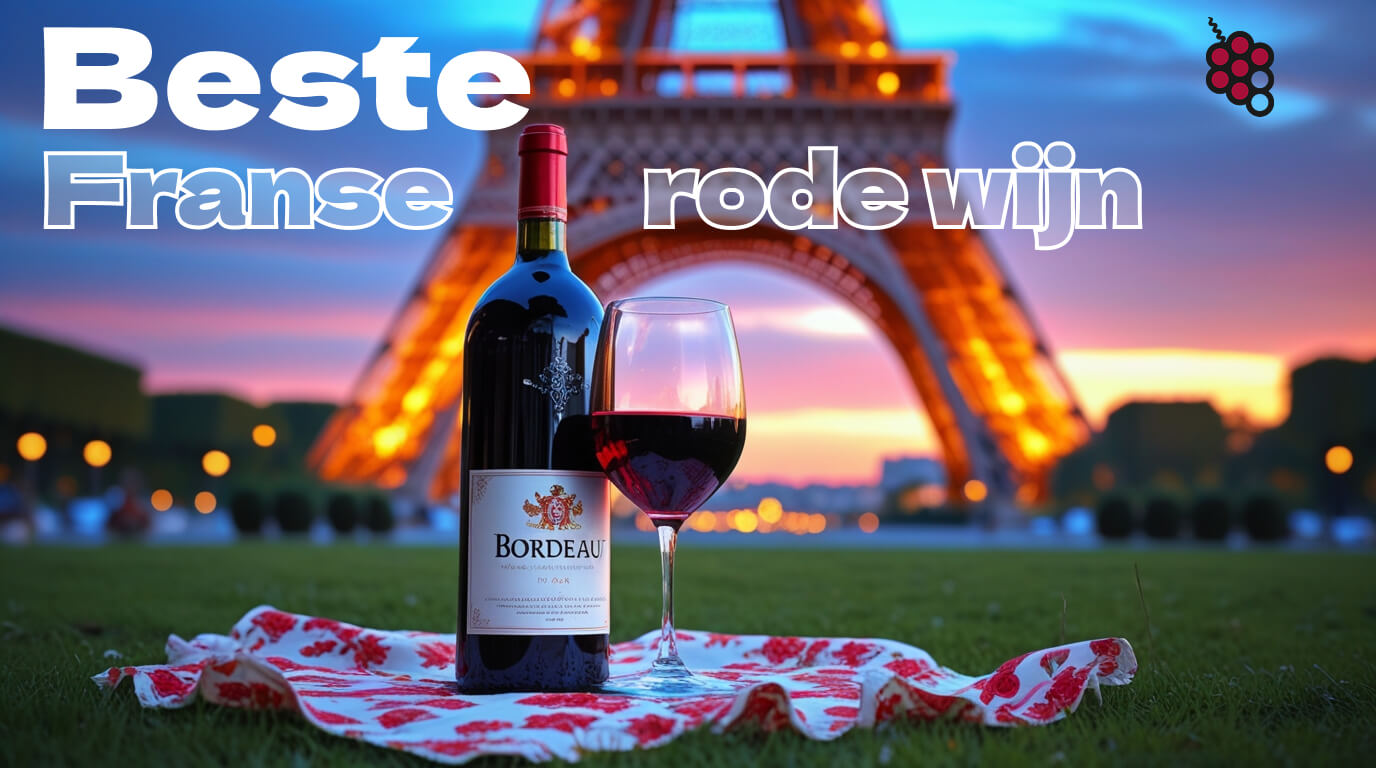 Rode Franse wijn uit iedere regio